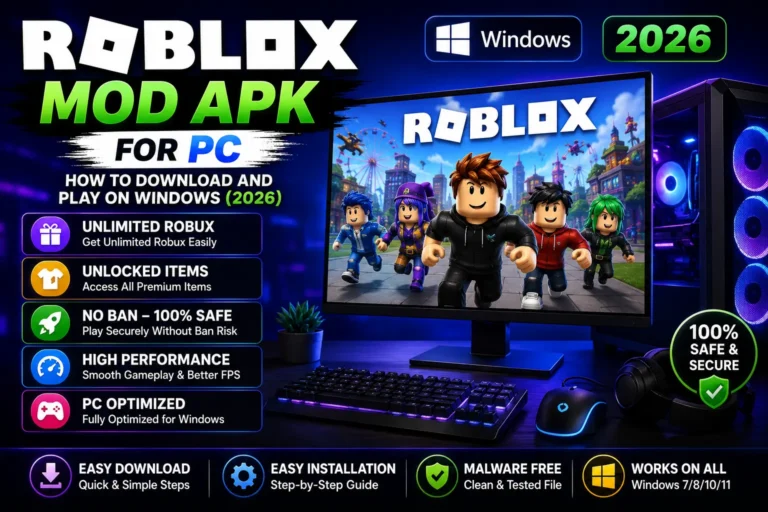 Roblox MOD APK for PC How to Download and Play on Windows (2026)